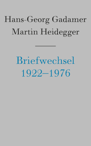 Briefwechsel 1922-1976