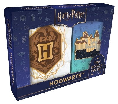 Harry Potter: Hogwarts Tiny Book and Pin Set -  Insight Editions