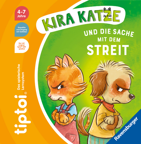 tiptoi&reg; Bildergeschichten &uuml;ber den Umgang mit Gef&uuml;hlen - Kira Katze und die Sache mit dem Streit - Anja Kiel