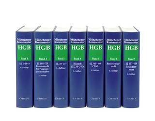 Münchener Kommentar zum Handelsgesetzbuch Gesamtwerk. HGB