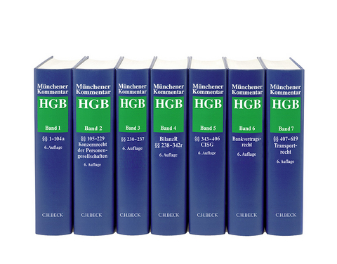 M&uuml;nchener Kommentar zum Handelsgesetzbuch Gesamtwerk. HGB - 