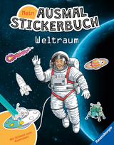 Mein Ausmalstickerbuch - Weltraum - Elena Bruns