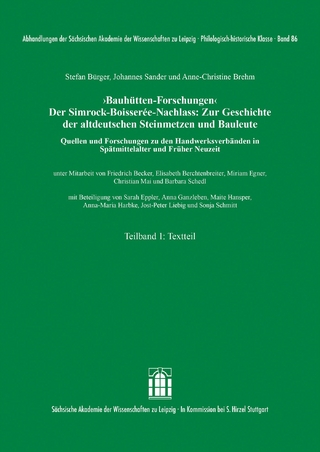 ‚Bauhütten-Forschungen‘. Der Simrock-Boisserée-Nachlass