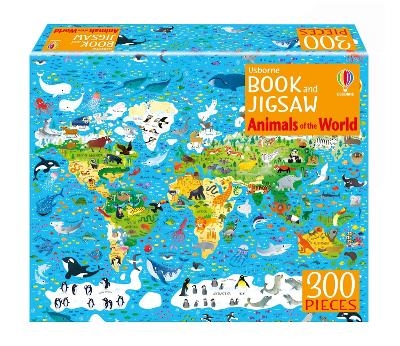 Usborne Book and Jigsaw Animals of the World - Sam Smith, Kirsteen Robson