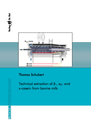Technical extraction of beta- , alphaS- and kappa-casein from bovine milk