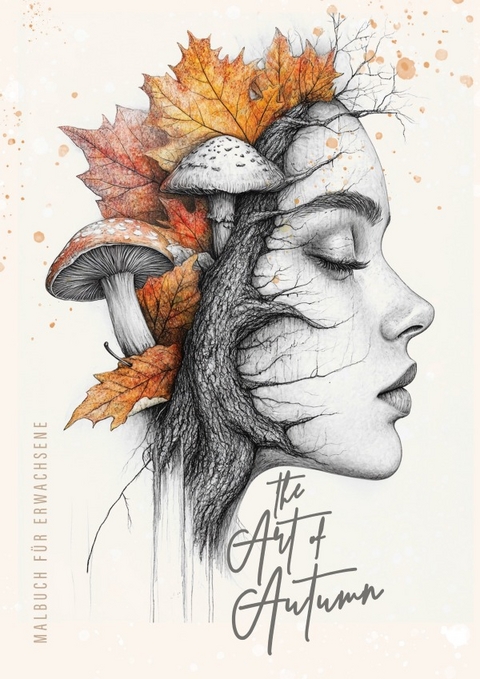 The Art of Autumn Malbuch f&uuml;r Erwachsene - Monsoon Publishing, Musterst&uuml;ck Grafik