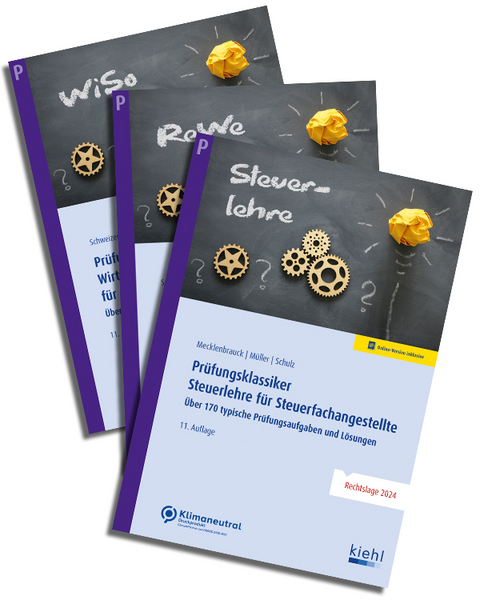 B&uuml;cherpaket Pr&uuml;fungsklassiker f&uuml;r Steuerfachangestellte