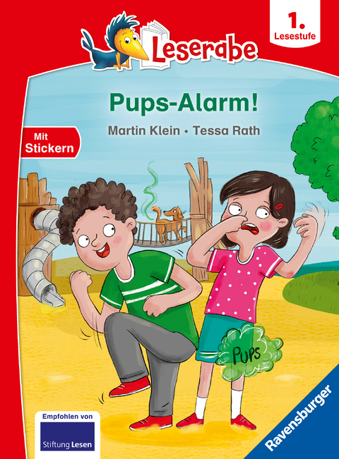 Leserabe 1. Lesestufe - Pups-Alarm! - Martin Klein