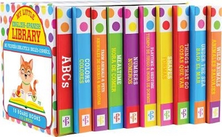 My Little Library of Bilingual Board Books - (Set of 10 English-Spanish Board Books)