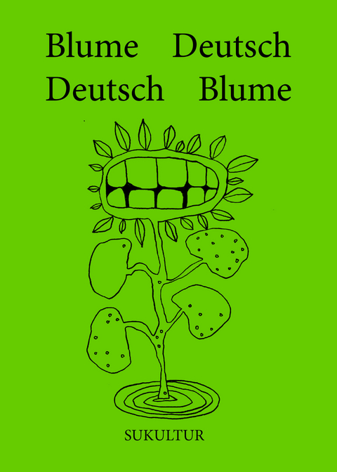 Blume Deutsch &ndash; Deutsch Blume - 