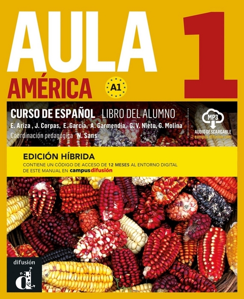 Aula Am&eacute;rica 1 A1 - Edici&oacute;n h&iacute;brida