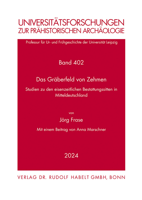 Das Gräberfeld von Zehmen. - Jörg Frase