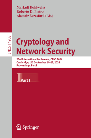 Cryptology and Network Security