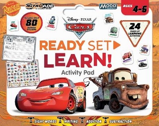 Cars: Ready Set Learn! Activity Pad (Disney Pixar: Ages 4-6 Years)