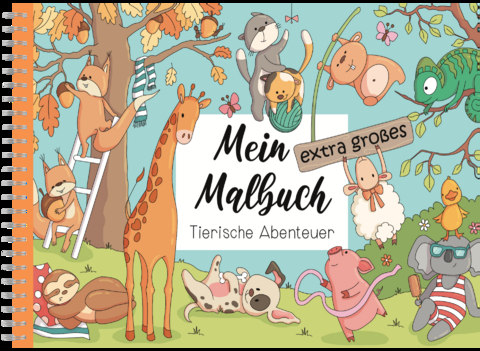 Mein extra gro&szlig;es Malbuch - Christoph Alexander