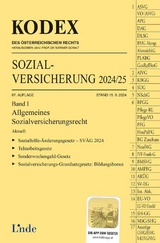 KODEX Sozialversicherung 2024/25, Band I - Brameshuber, Elisabeth; Doralt, Werner