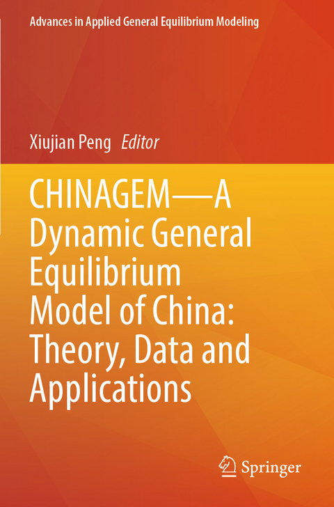 CHINAGEM&mdash;A Dynamic General Equilibrium Model of China: Theory, Data and Applications - 
