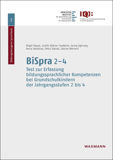 BiSpra2-4 - Birgit Heppt, Judith K&ouml;hne-Fuetterer, Jenny Eglinsky, Anna Volodina, Petra Stanat, Sabine Weinert