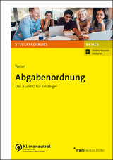 Abgabenordnung - Karsten Webel
