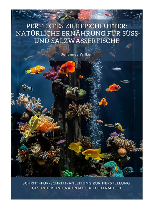 Perfektes Zierfischfutter: Nat&uuml;rliche Ern&auml;hrung f&uuml;r S&uuml;&szlig;- und Salzwasserfische - Johannes Wilken