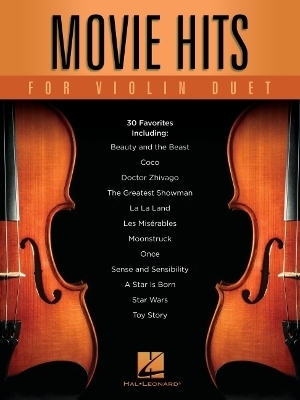 Movie Hits for Violin Duet -  Hal Leonard Corp.