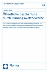 &Ouml;ffentliche Beschaffung durch Planungswettbewerbe - Lars Burshille