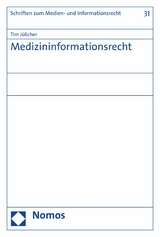 Medizininformationsrecht - Tim J&uuml;licher