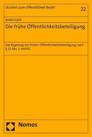 Die frühe Öffentlichkeitsbeteiligung