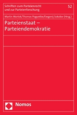 Parteienstaat - Parteiendemokratie - 