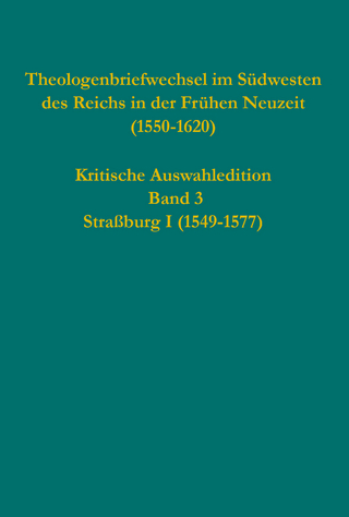 Theologenbriefwechsel im Südwesten des Reichs in der Frühen Neuzeit (1550-1620)