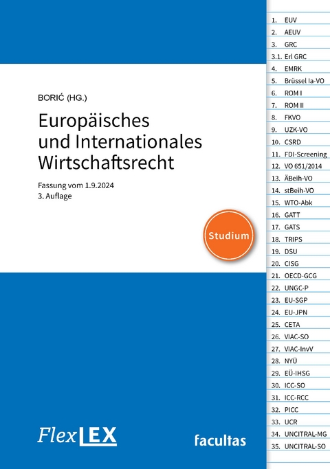 FlexLex Europ&auml;isches und Internationales Wirtschaftsrecht | Studium - 