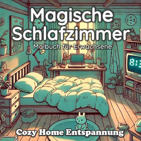 Fantasy und Cozy Home Malb&uuml;cher / Fantasy Malbuch f&uuml;r Erwachsene Magische Schlafzimmer Anti-Stress, Achtsamkeit und Kreativit&auml;t - Tarris Kidd
