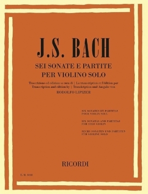 Sei sonate e partite per violino solo - 