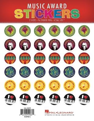 Music Award Stickers