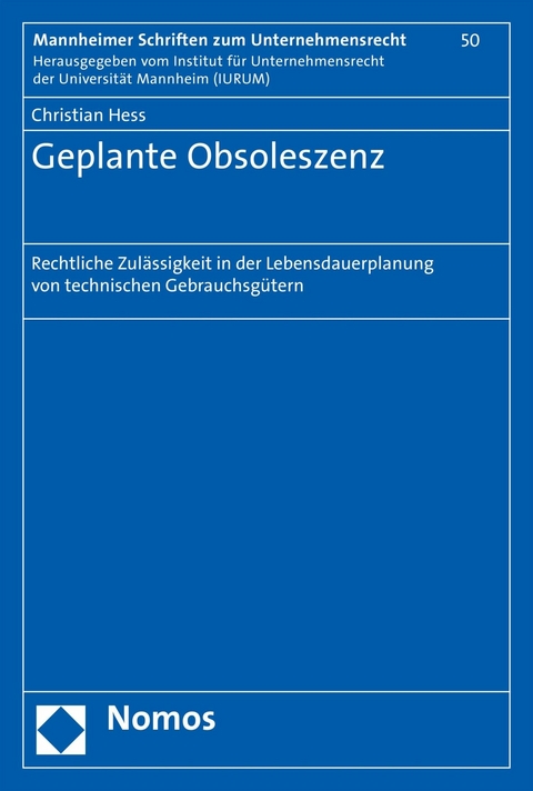 Geplante Obsoleszenz - Christian Hess