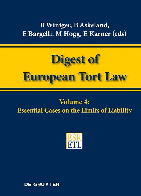 Essential Cases on the Limits of Liability - 