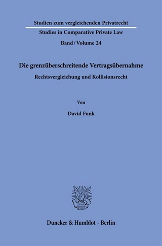 Die grenzüberschreitende Vertragsübernahme