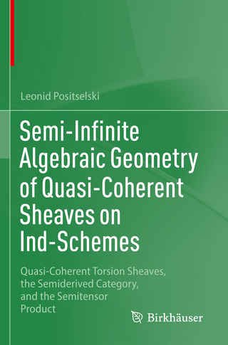 Semi-Infinite Algebraic Geometry of Quasi-Coherent Sheaves on Ind-Schemes