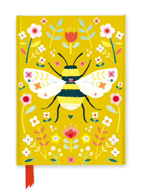 Bee Brown: Wildflower Bee (Foiled Journal) - 