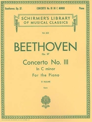 Concerto No. 3 in C Minor, Op. 37 (2-piano score)