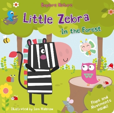 Little Zebra in the Forest - Nick Ackland