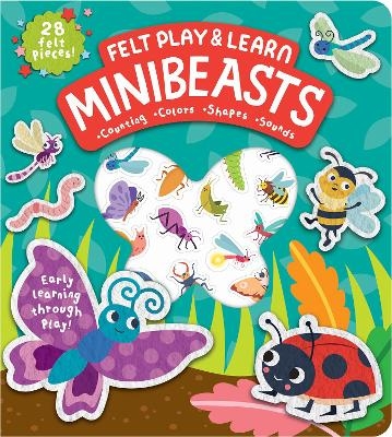 Felt Play & Learn Bugs and other creepy-crawlies! - Alice Barker