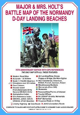 Major & Mrs Holt's Battle Map of The Normandy D-Day Landing Beaches (Map) - Tonie Holt, Valmai Holt
