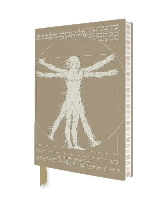 Da Vinci: Vitruvian Man Artisan Art Notebook (Flame Tree Journals) - 