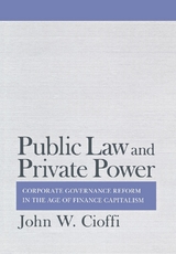 Public Law and Private Power - John Cioffi