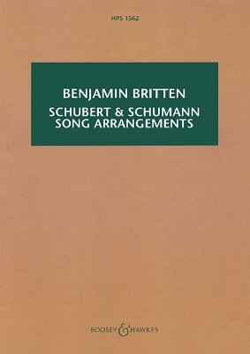 Schubert & Schumann Song Arrangements - 