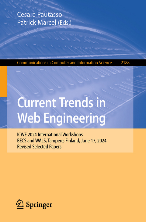 Current Trends in Web Engineering - 