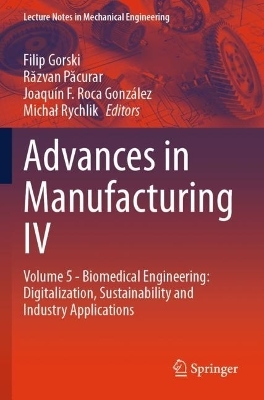 Advances in Manufacturing IV
