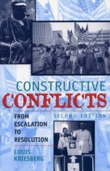 Constructive Conflicts - Kriesberg, Louis