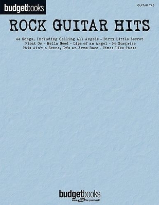 Rock Guitar Hits - Budget Book -  Hal Leonard Publishing Corporation
